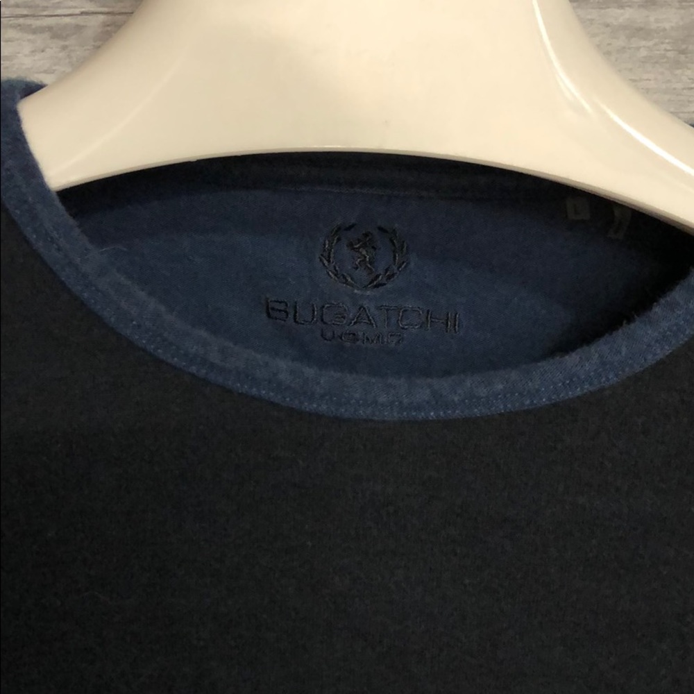 Bugatchi Uomo Navy Pullover Large - image 2